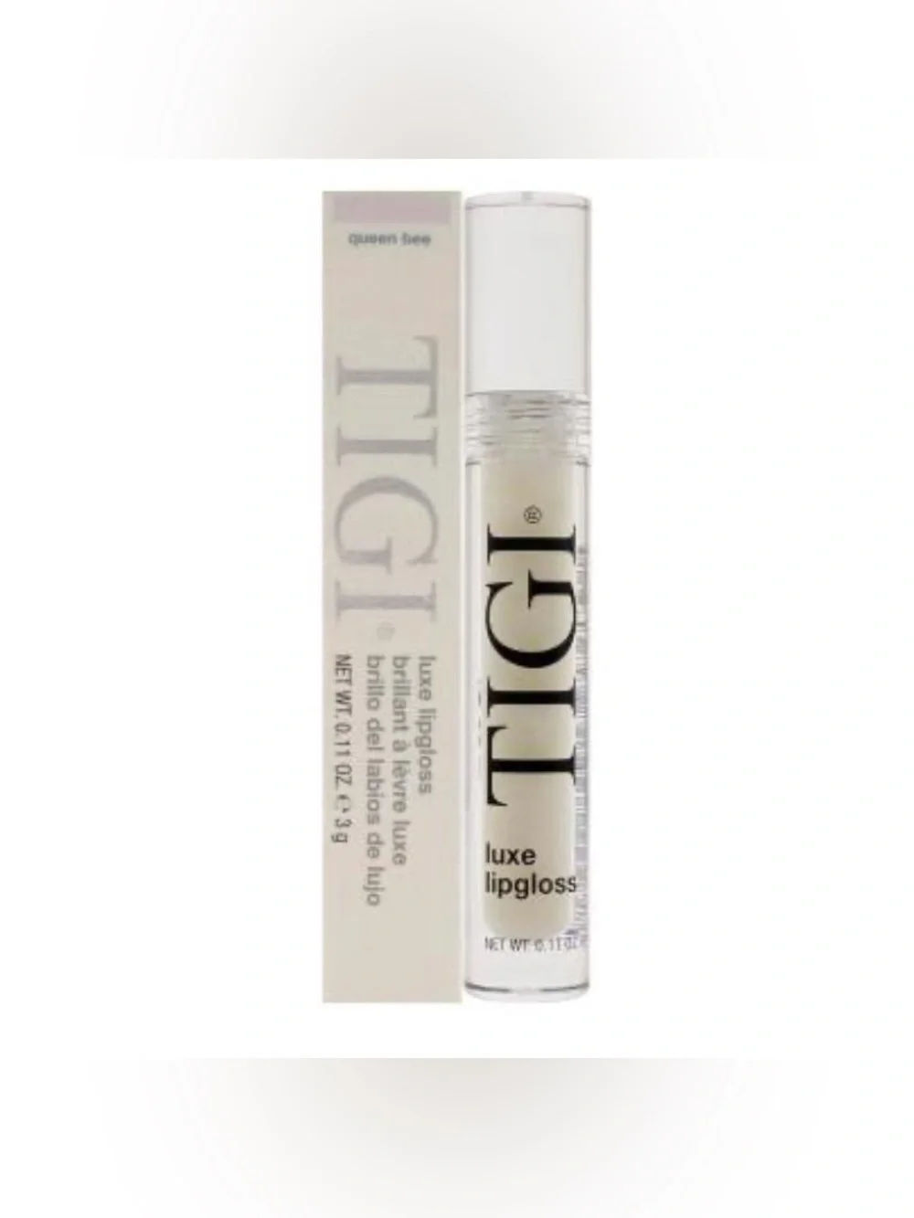 Set of 3 TIGI Luxe Lipgloss – Queen Bee Shimmery